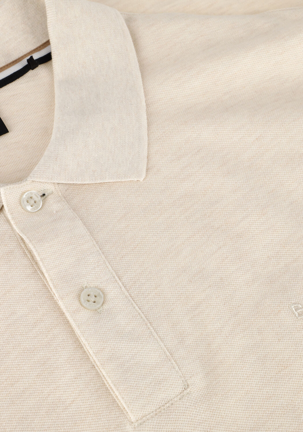 Gebroken wit BOSS BLACK Polo PALLAS - large