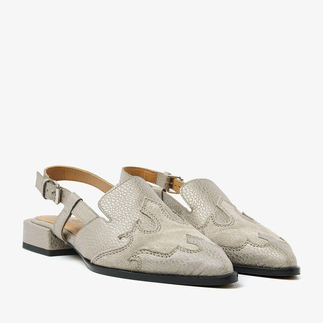 Grijze VIA VAI Slingbacks JAZZ VAIENNA - large