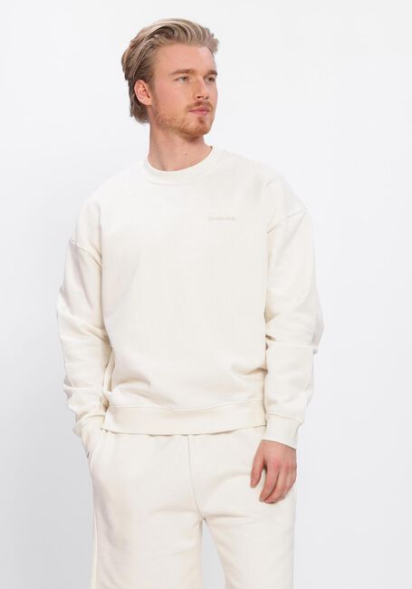 Ecru RESTER&Ouml;DS Sweater DRAKE CREW BACK PRINT - large