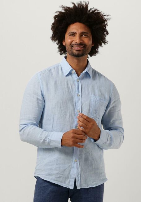 Lichtblauwe BOSS ORANGE Casual overhemd RELEGANT_6 - large