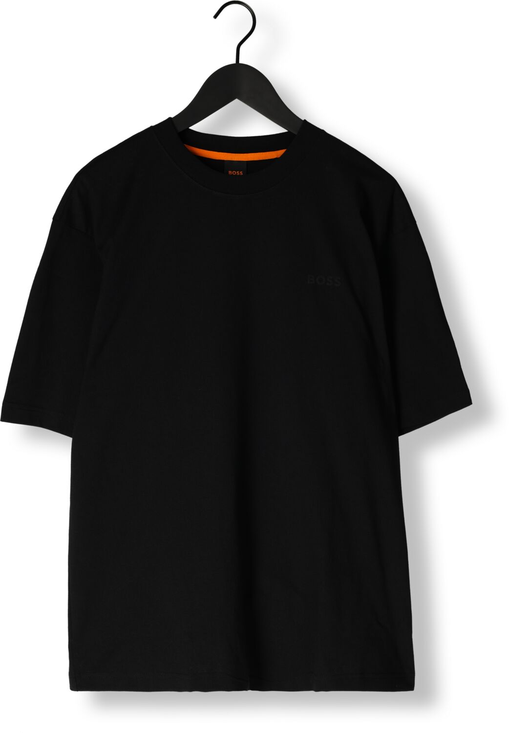 BOSS ORANGE Heren Polo's & T-shirts Terelaxboss Zwart