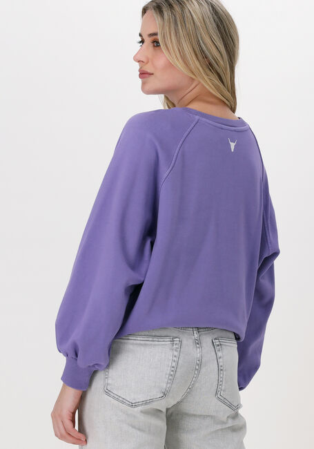 Paarse ALIX THE LABEL Sweater THE LABEL SWEATER - large