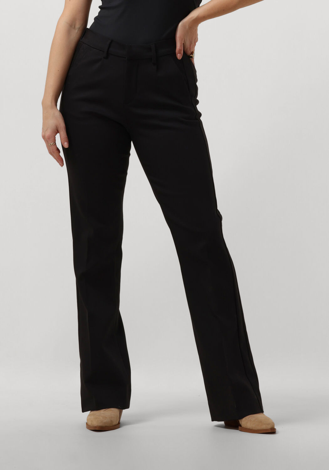 Nukus Zoe Broek Stijlvol en Comfortabel Black Dames