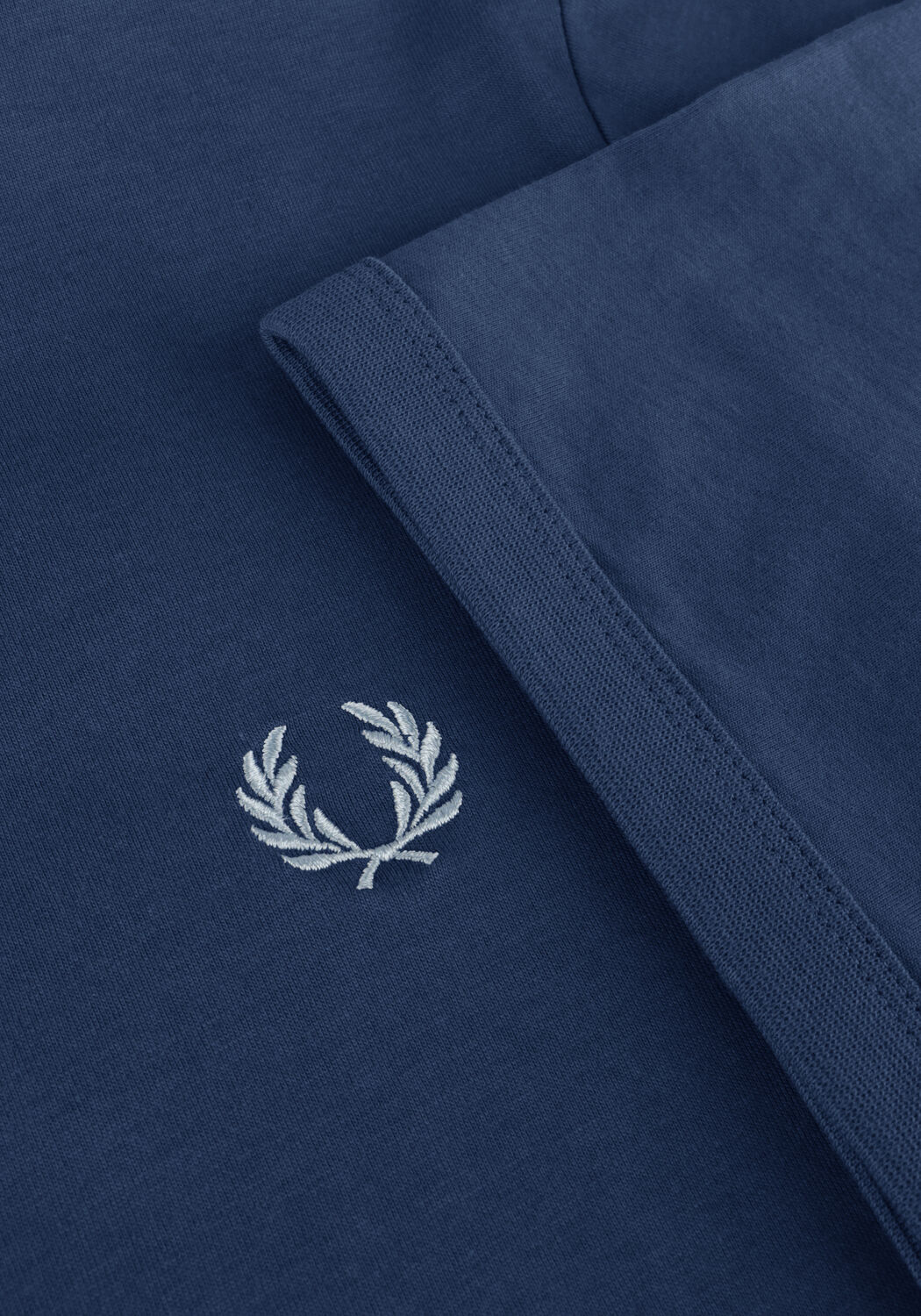 Blauwe FRED PERRY T-shirt RINGER T-SHIRT - large