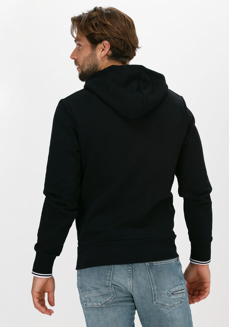 Zwarte FRED PERRY Truien/vesten TIPPED HOODED SWEATSHIRT - large