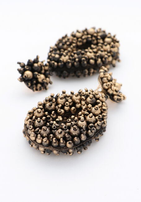 Bronskleurig NOTRE-V Oorbellen EARRING BEADS - large