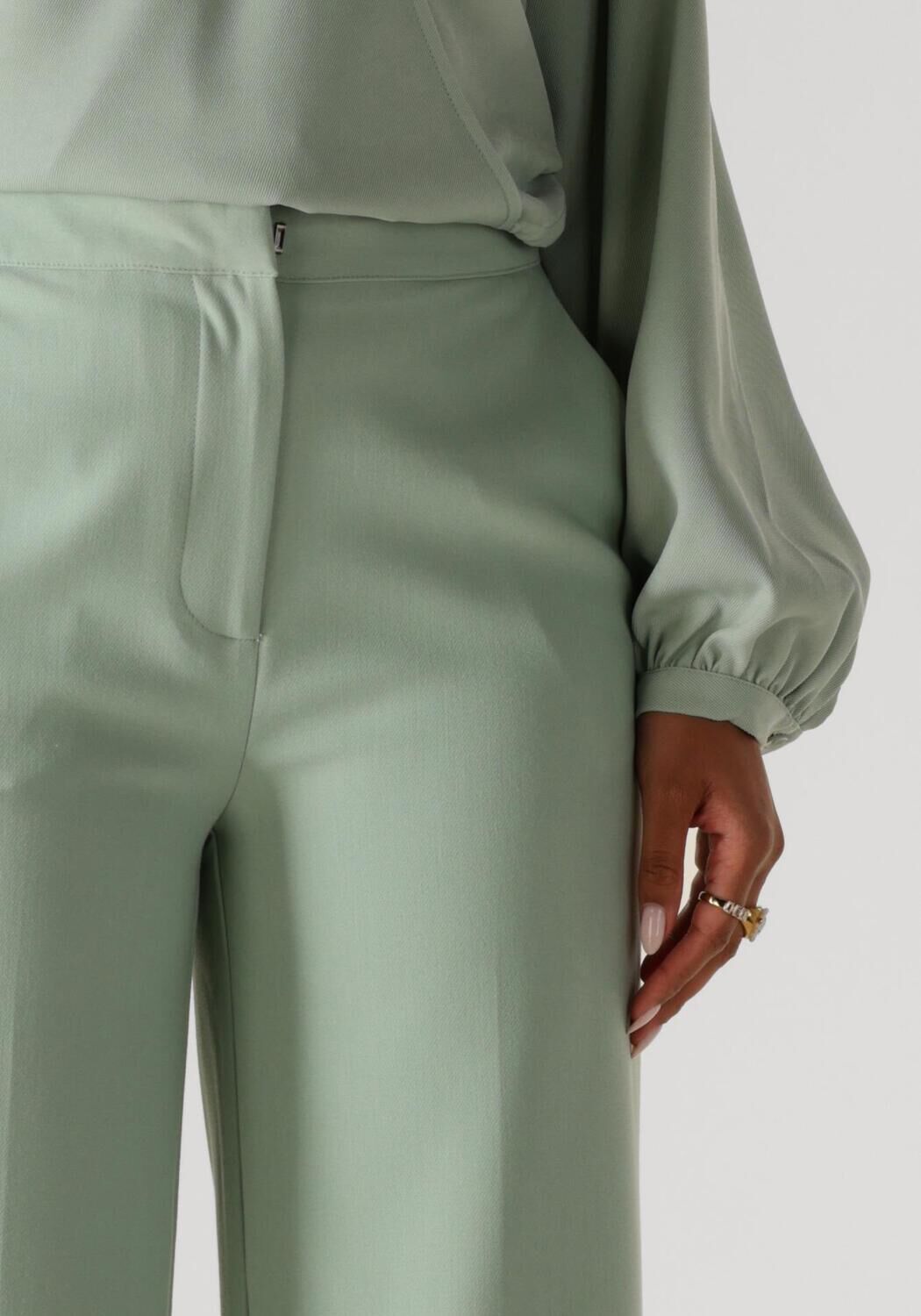 ANOTHER LABEL Dames Broeken Moore Pants Groen