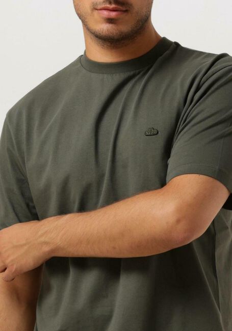 Donkergroene THE GOODPEOPLE T-shirt TOM - large