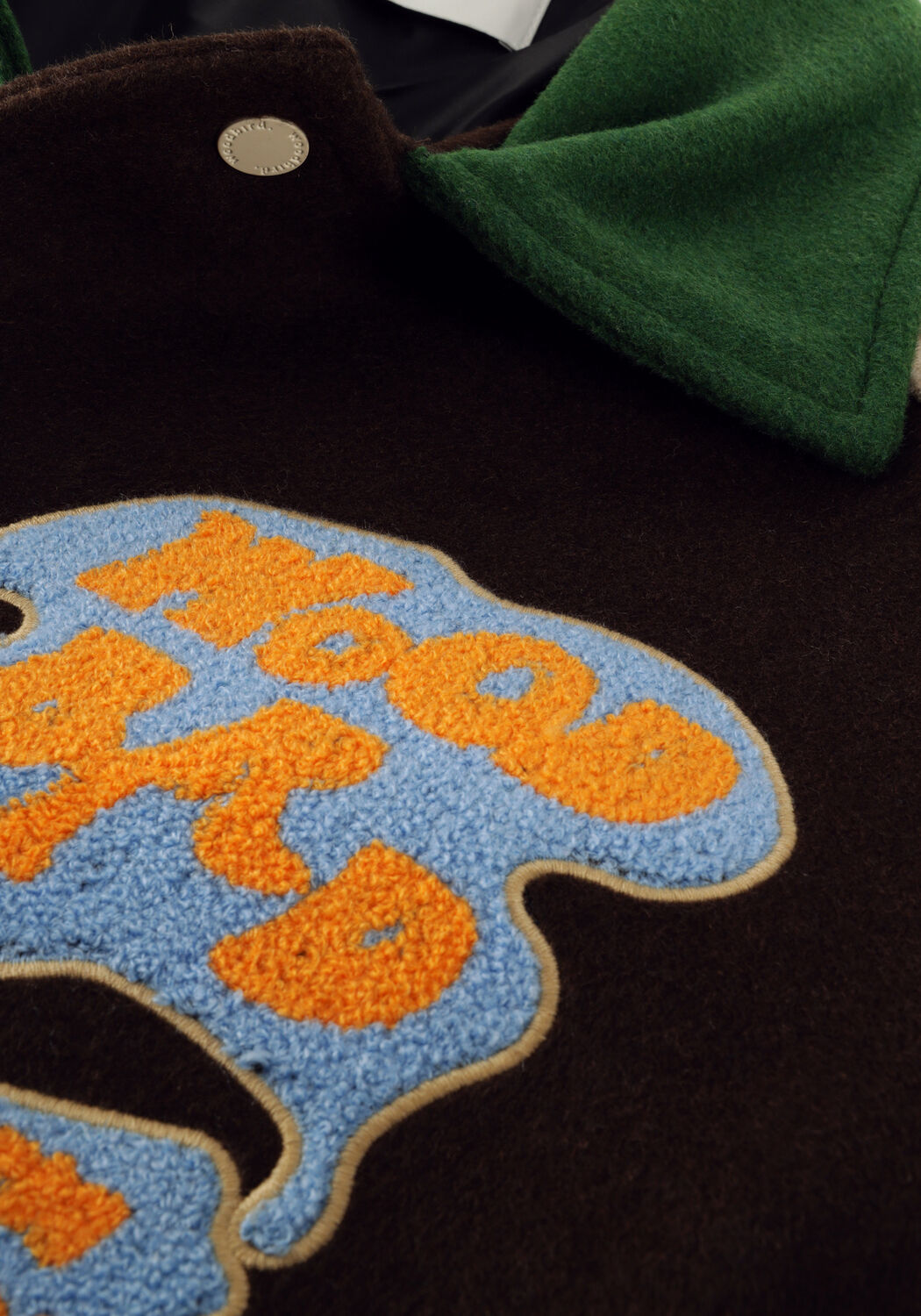 Groene WOODBIRD Jack KIP NOMAD JACKET - large