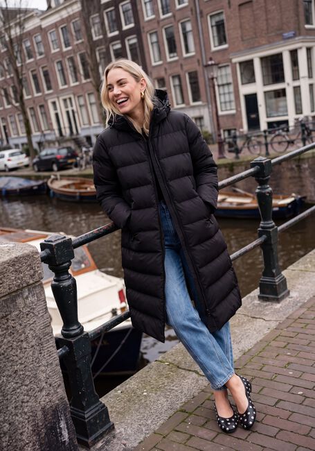 Zwarte AIRFORCE Gewatteerde jas GRACE JACKET - large