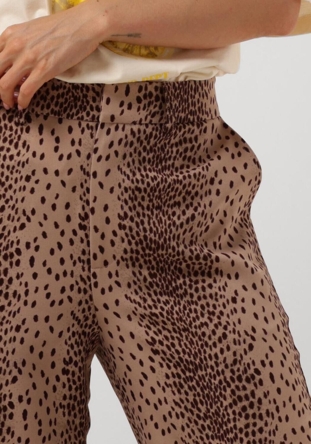 REFINED DEPARTMENT Dames Broeken Puck Leopard
