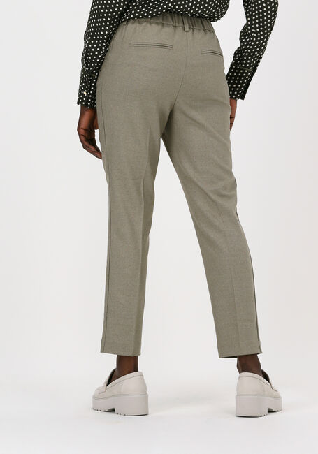 Groene MOS MOSH Pantalon GERRY TWIGGY MELANGE PANT - large