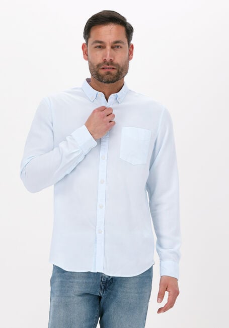 Blauwe DSTREZZED Casual overhemd SHIRT BUTTON DOWN TENCEL - large