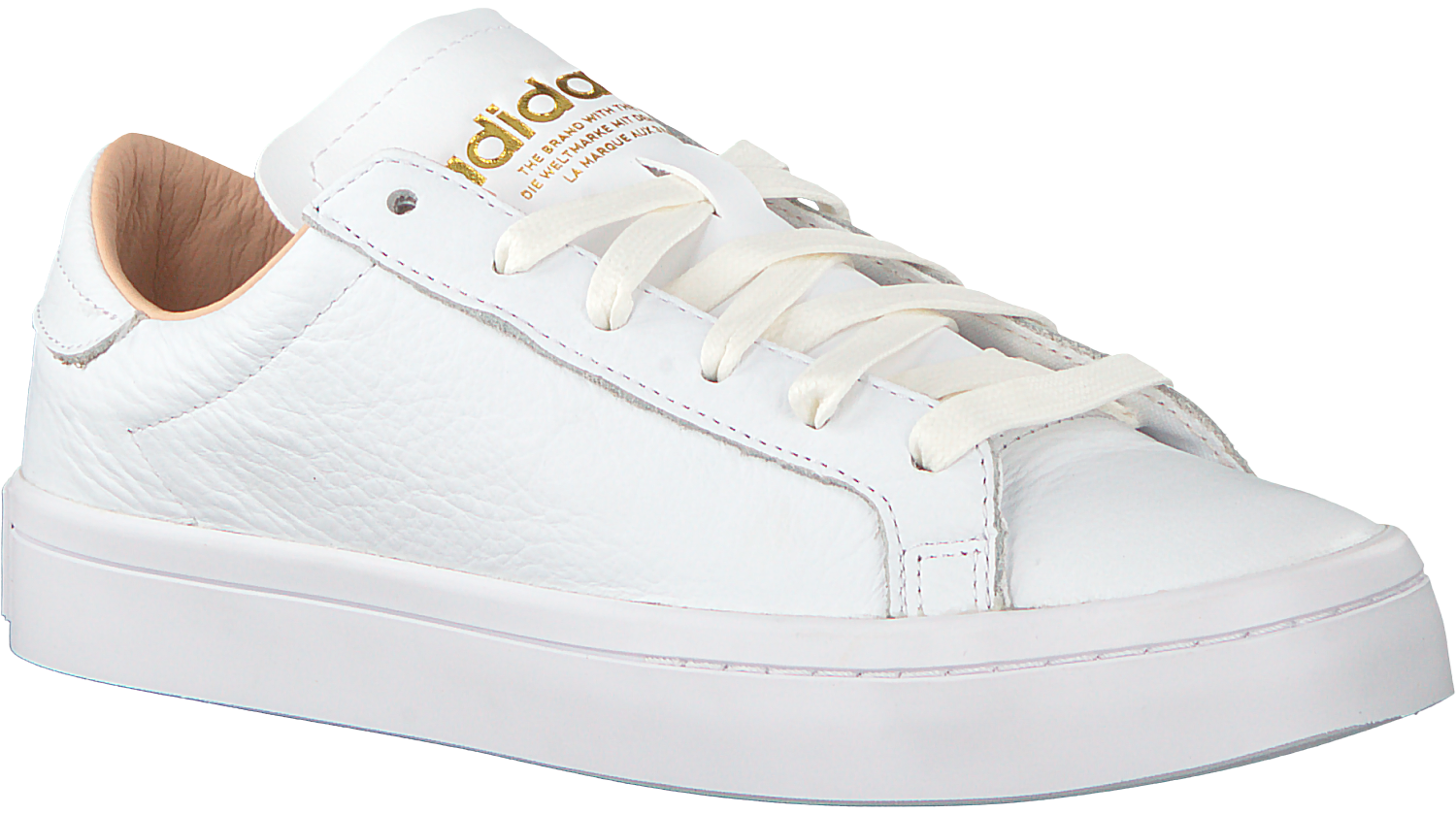 Witte ADIDAS Sneakers COURT VANTAGE DAMES Omoda