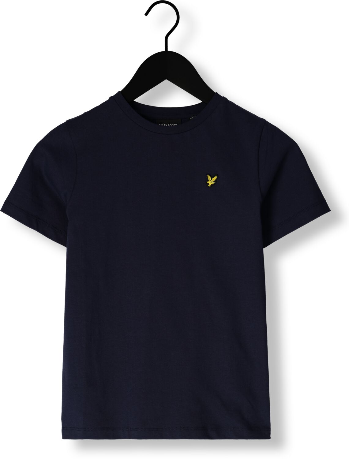 Lyle & Scott T-shirt TSB2000V navy Blauw Jongens Katoen Ronde hals Effen 140 146