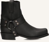 Zwarte SENDRA Enkellaarsjes 9077 - medium