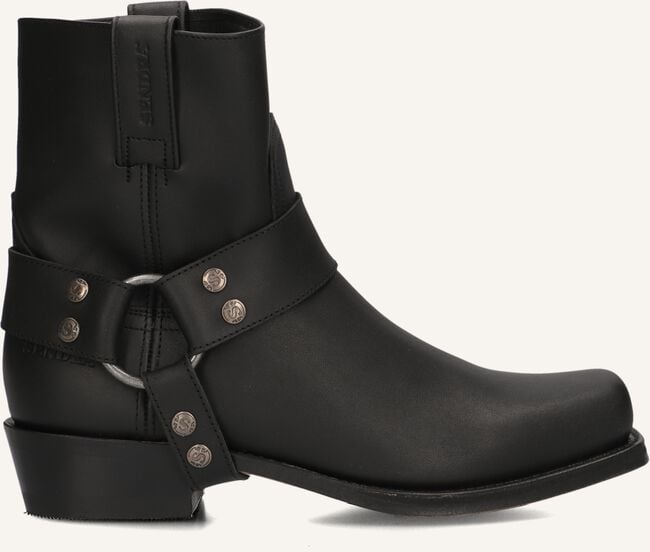 Zwarte SENDRA Enkellaarsjes 9077 Zwarte SENDRA Enkellaarsjes 9077 - large