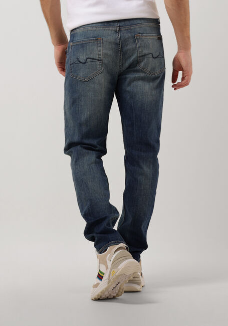Blauwe 7 FOR ALL MANKIND Slim fit jeans SLIMMY TAPERED STRETCH TEK RIPTIDE - large