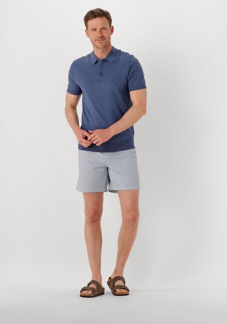 Lichtblauwe TOMMY JEANS Korte broek TJM SEERSUCKER STP BEACH SHORT - large