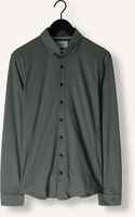 Groene CAST IRON Casual overhemd LONG SLEEVE SHIRT CF TEC TONE INTERLOCK JERSEY Groene CAST IRON Casual overhemd LONG SLEEVE SHIRT CF TEC TONE INTERLOCK JERSEY - medium