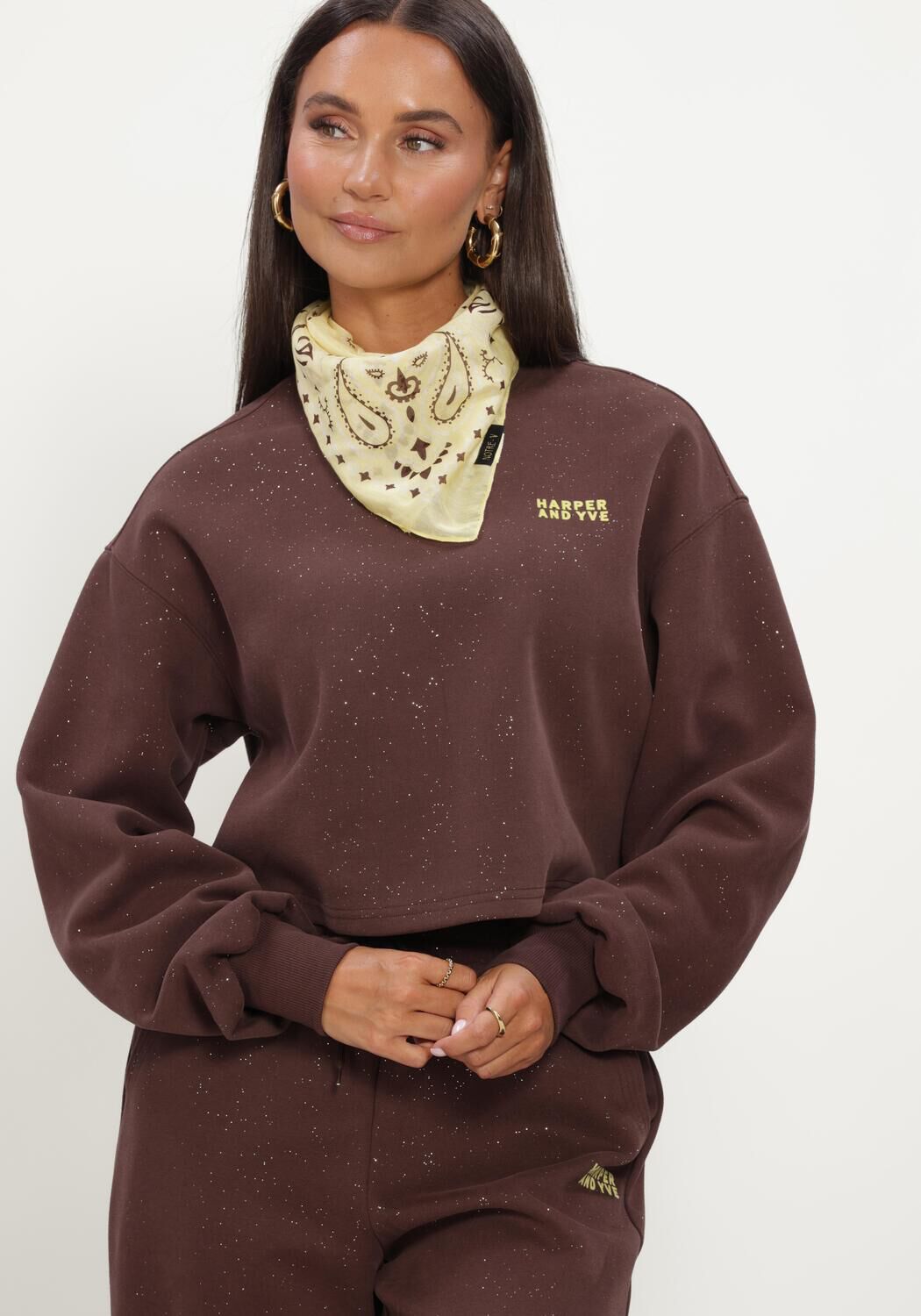 Bruine HARPER & YVE Sweater DARCY-SW - large