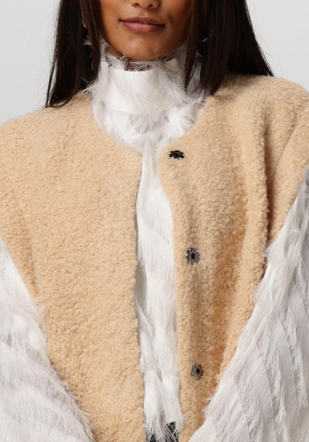 STUDIO AMAYA Dames Blazers Coco Beige