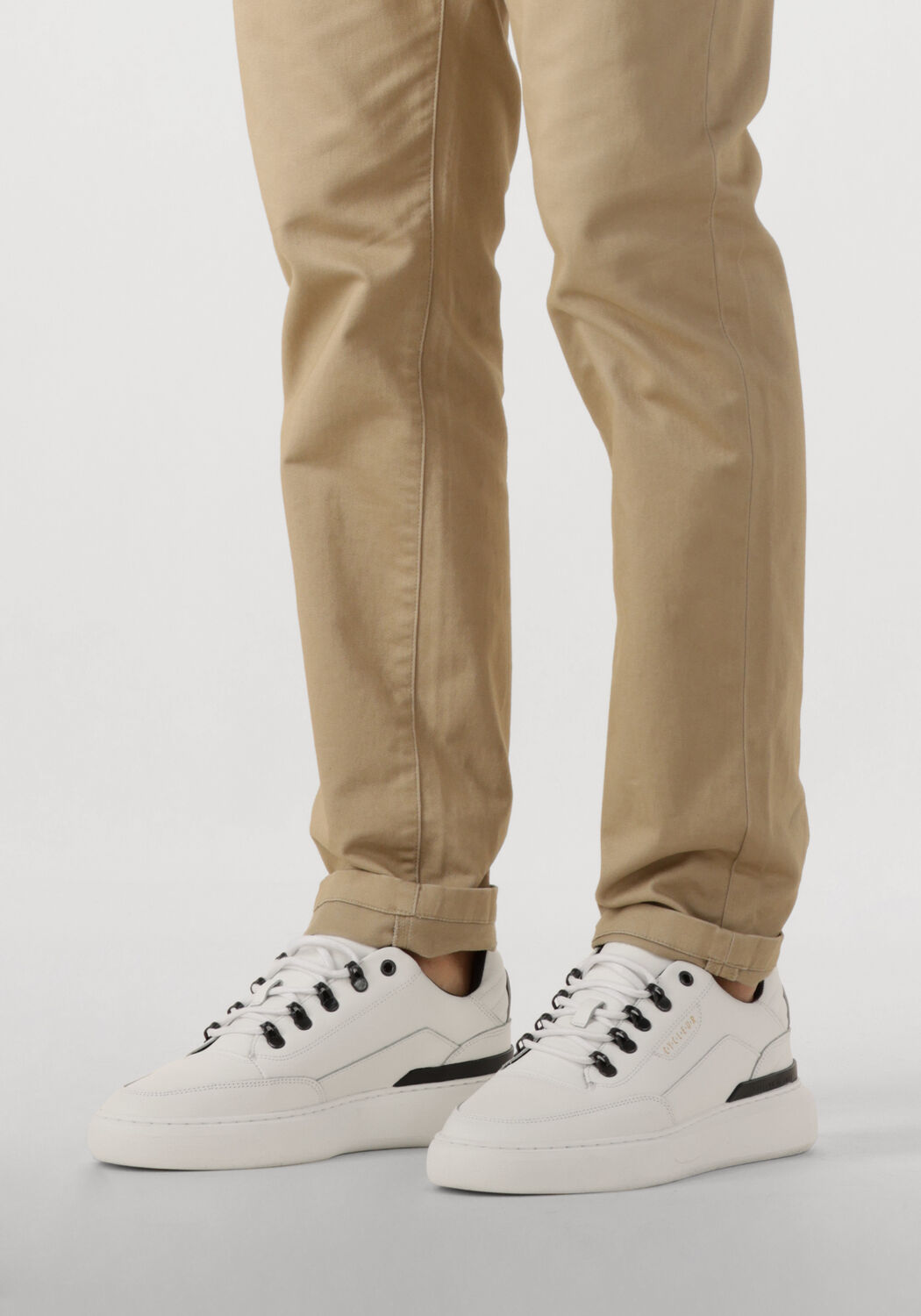 Witte CYCLEUR DE LUXE Lage sneakers LIMIT - large