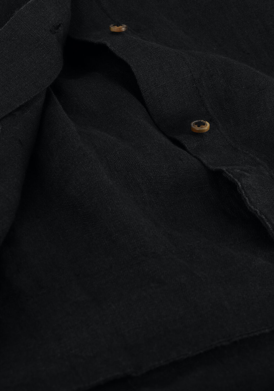 Zwarte SELECTED WOMEN Blouses SLFLINNIE S LINEN SHIRT - large