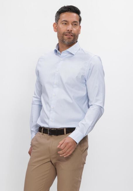 Lichtblauwe PROFUOMO T-shirt SHIRT CUTAWAY SF - large