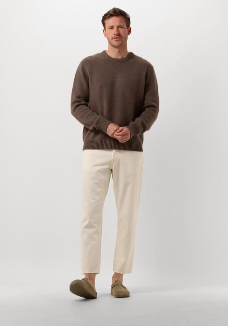Bruine SELECTED HOMME Trui SLHCODY LS KNIT RELAXED CREW NECK - large