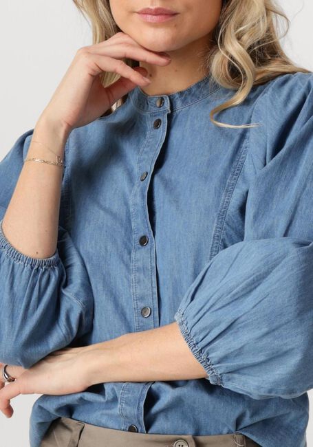 Blauwe MINUS Blouses JASMENE SHIRT - large