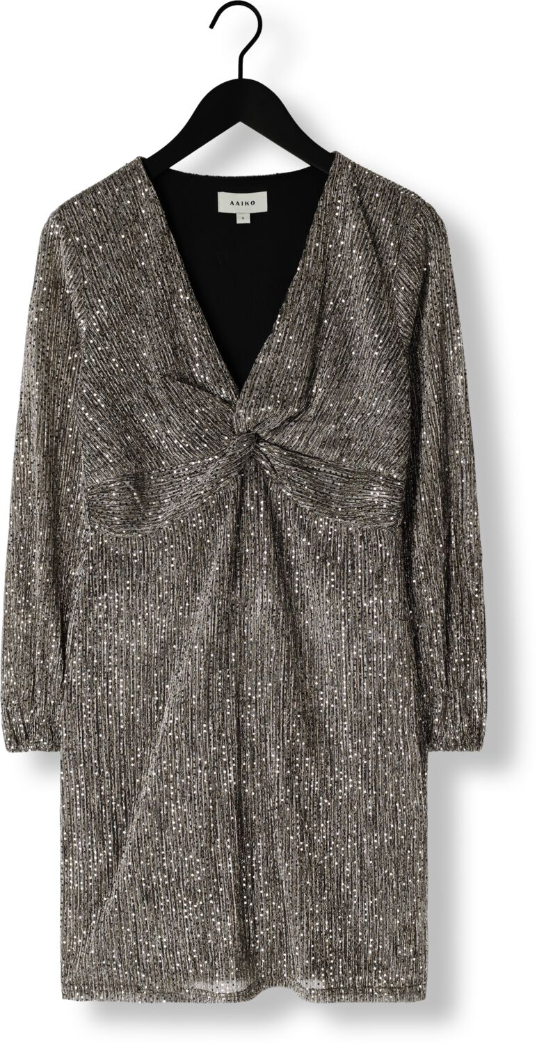 AAIKO Dames Jurken Gwen Mesh Pes 180 Goud