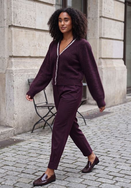 Bordeaux AMAYA AMSTERDAM Pantalon VIVIENNE PANTS - large