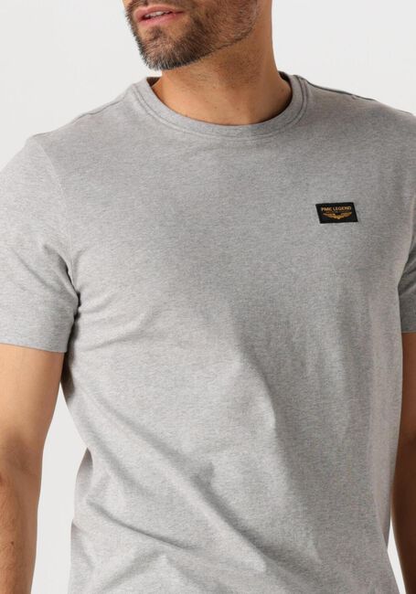 Grijze PME LEGEND T-shirt SHORT SLEEVE R-NECK GUYVER TEE - large