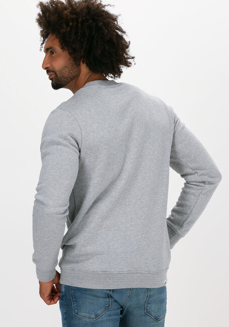 Lichtgrijze ANERKJENDT Sweater AKALLEN NOOS CREWNECK - large
