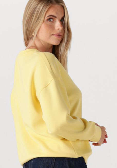 Gele MSCH COPENHAGEN Sweater MSCHIMA Q SWEATSHIRT - large