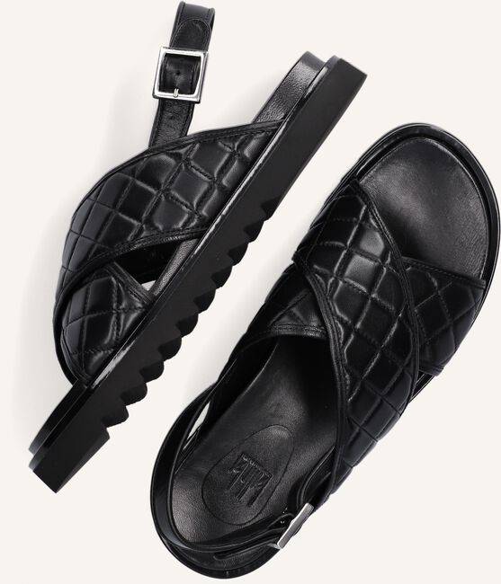 Zwarte BILLI BI Platte sandalen 4190 Zwarte BILLI BI Platte sandalen 4190 - large