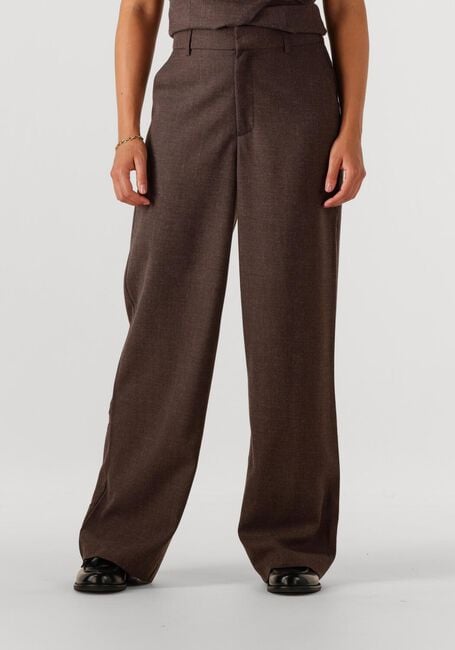 Bruine NEO NOIR Pantalon EMMETT MELANGE PANTS - large