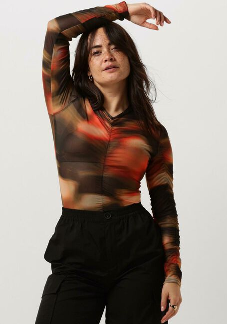 Zwarte REFINED DEPARTMENT Tops & T-shirts MYRTHE - large
