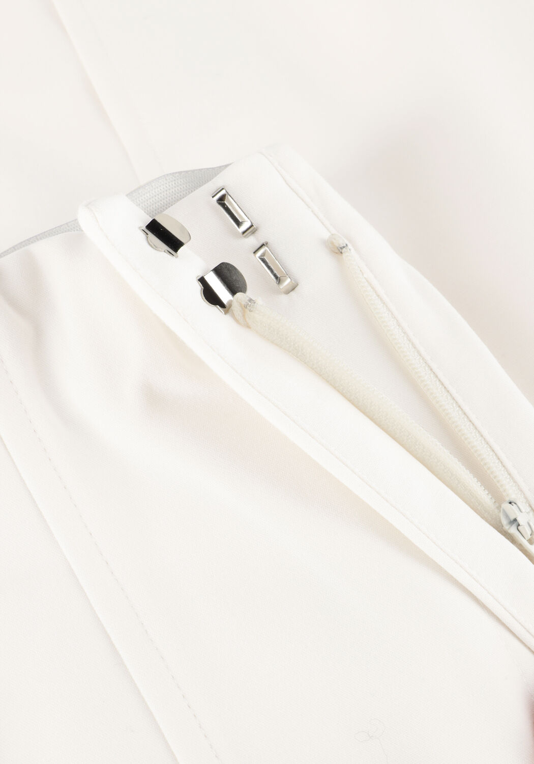 Ecru Y.A.S. Pantalon YASIZZIE HW WIDE PANT S. - large