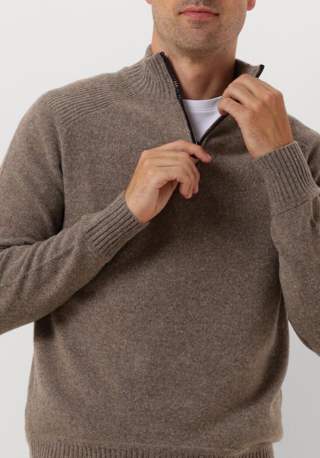 PEUTEREY Heren Truien & Vesten Braille Taupe