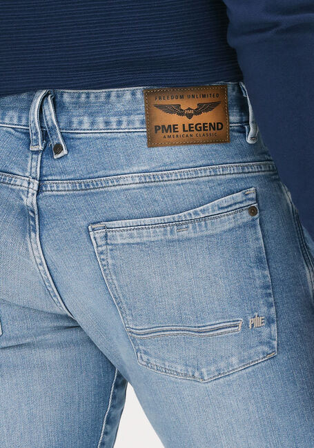Blauwe PME LEGEND Slim fit jeans COMMANDER 3.0 BRIGHT SUN BLEACHED - large