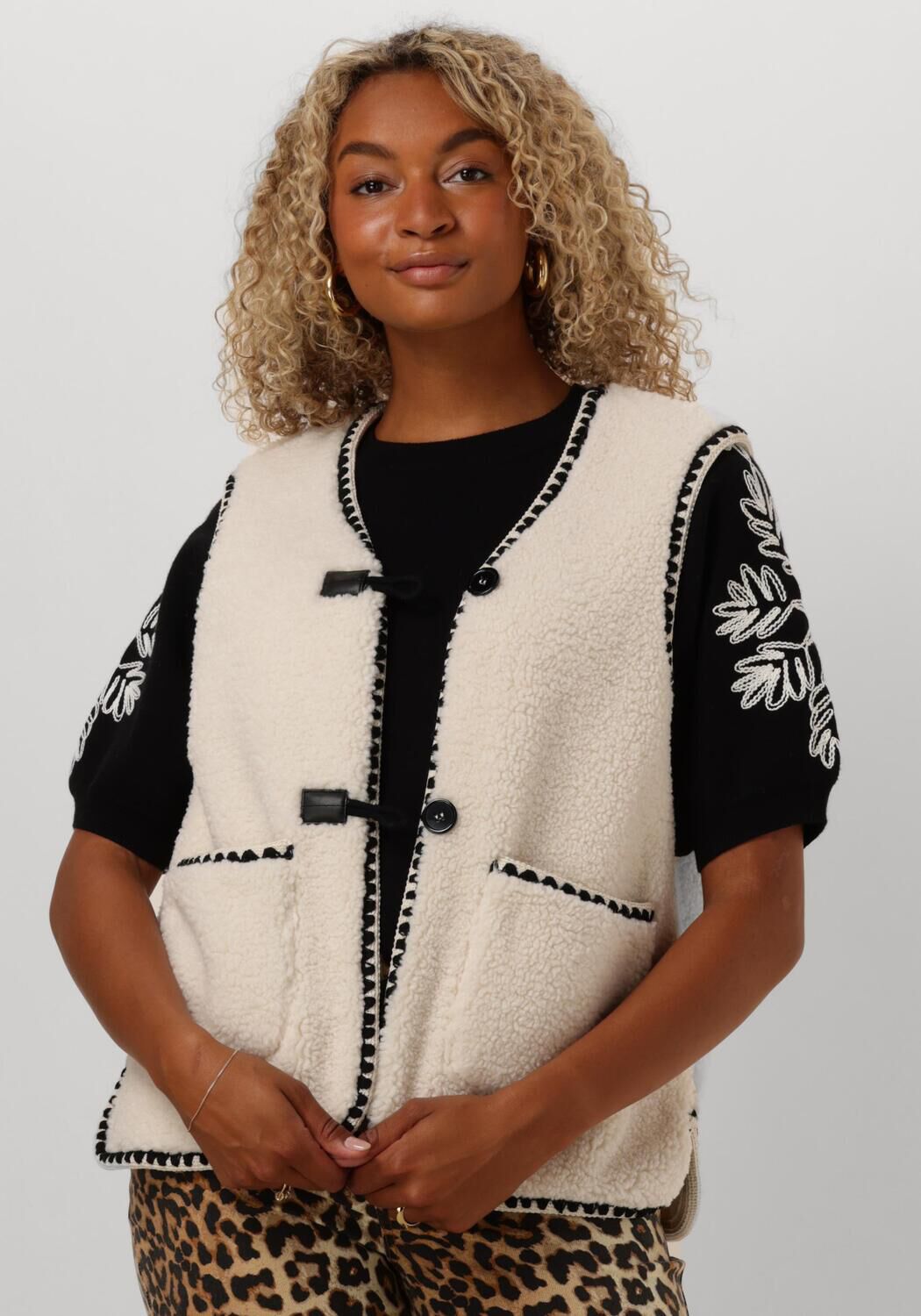 OBJECT Dames Blazers Objpauline Waistcoat Gebroken Wit