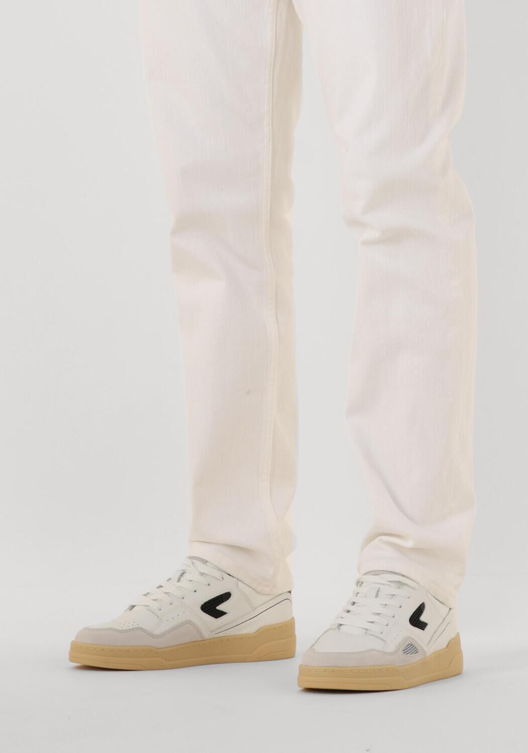 Witte HUB Lage sneakers MATCHPOINT - large