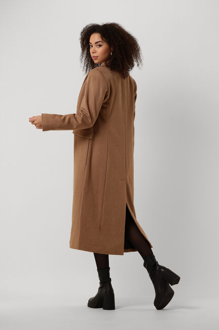 Camel BEAUMONT Mantel LONG BLAZER COAT - large