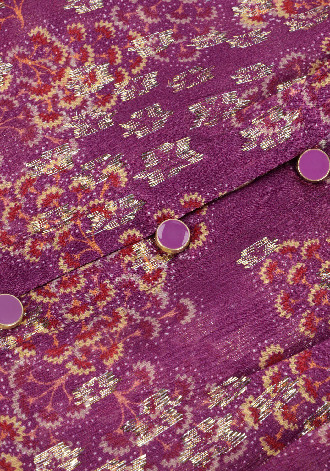 Paarse VANESSA BRUNO Blouses SEBAN BLOUSE - large