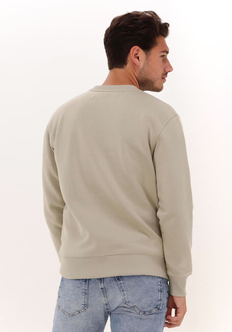 Zand CALVIN KLEIN Sweater MONOGRAM LOGO CREW NECK - large