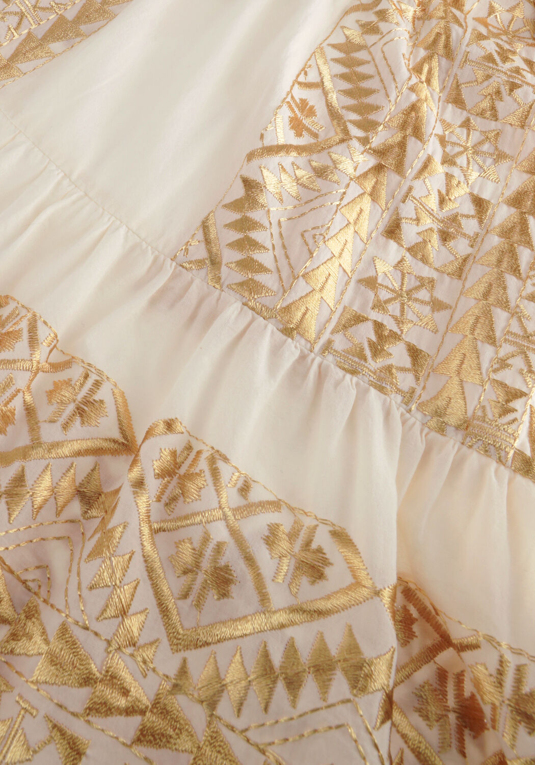 Ecru GREEK ARCHAIC KORI Mini jurk 230631 - large