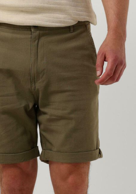 Olijf SELECTED HOMME Jeans SLHCOMFORT-LUTON FLEX SHORTS - large