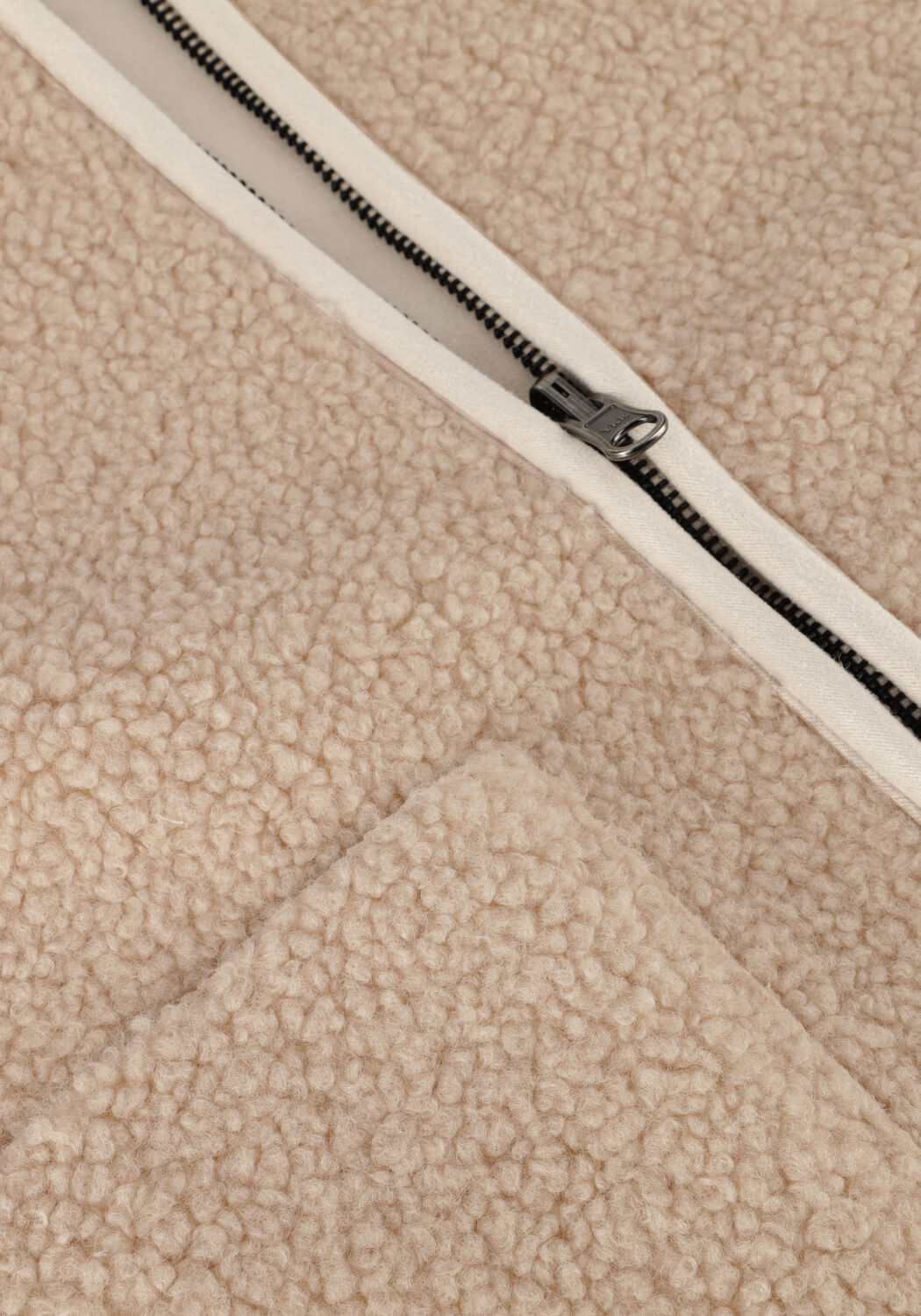 Creme KNIT-TED Teddy jas TEDDIE - large